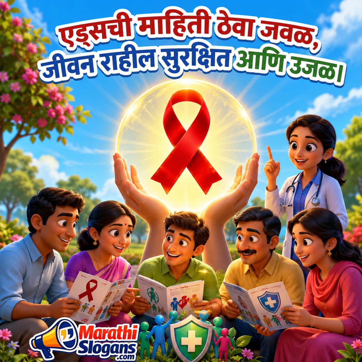 Aidschi Mahiti Theva Javal, Jeevan Rahil Surakshit Ani Ujal.