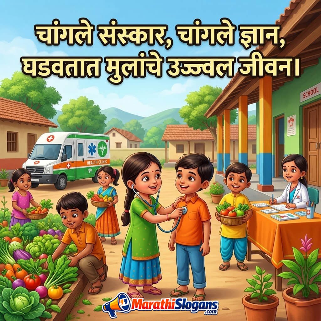 Changale Sanskar, Changale Gyaan, Ghadavatat Mulanche Ujjwal Jeevan