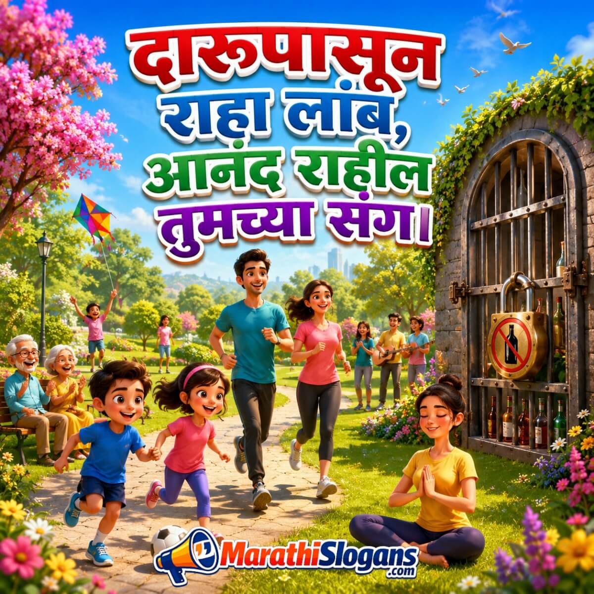 Darupasun Raha Lamb Anand Rahil Tumchya Sang