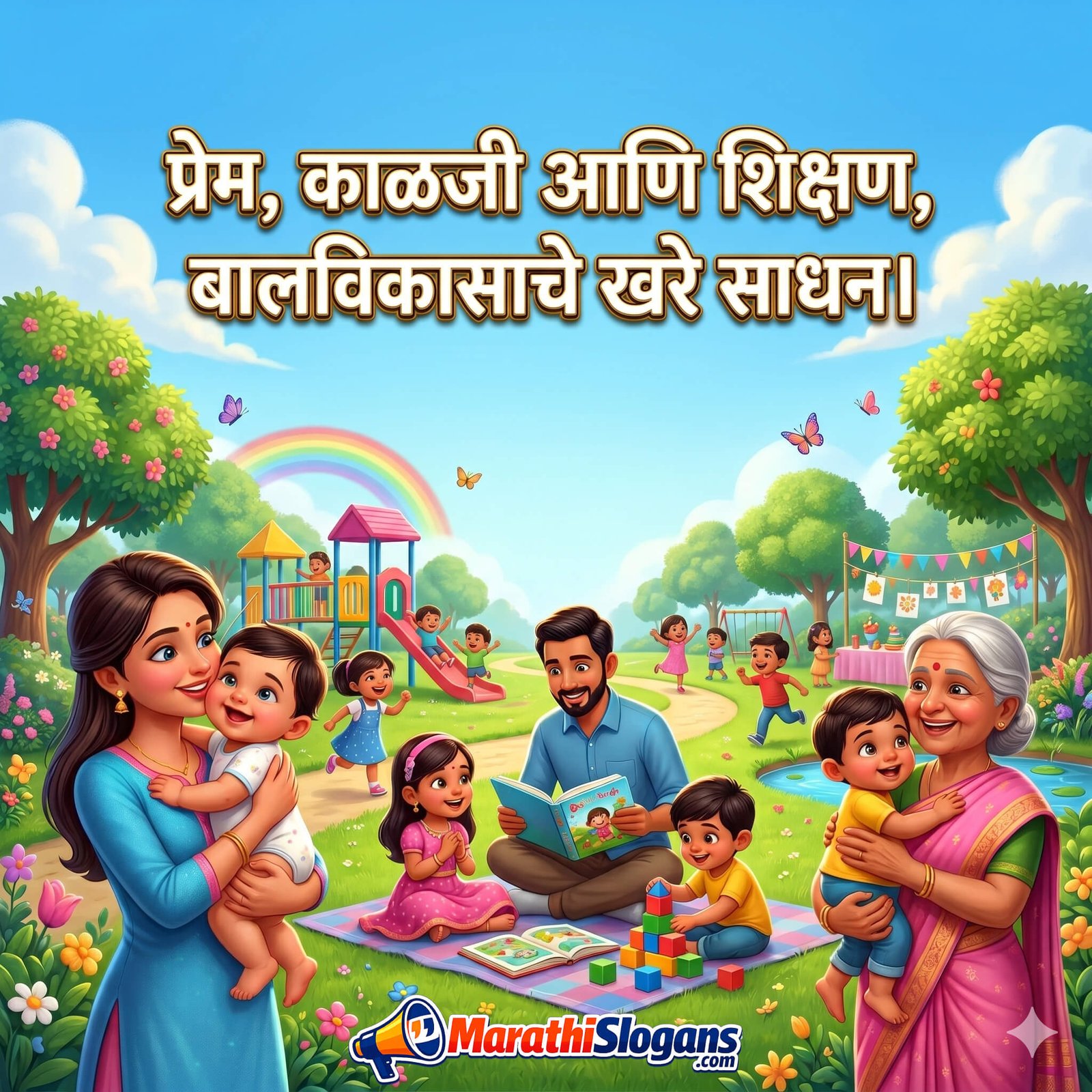 Prem, Kalaji Ani Shikshan Balvikasache Khare Sadhan