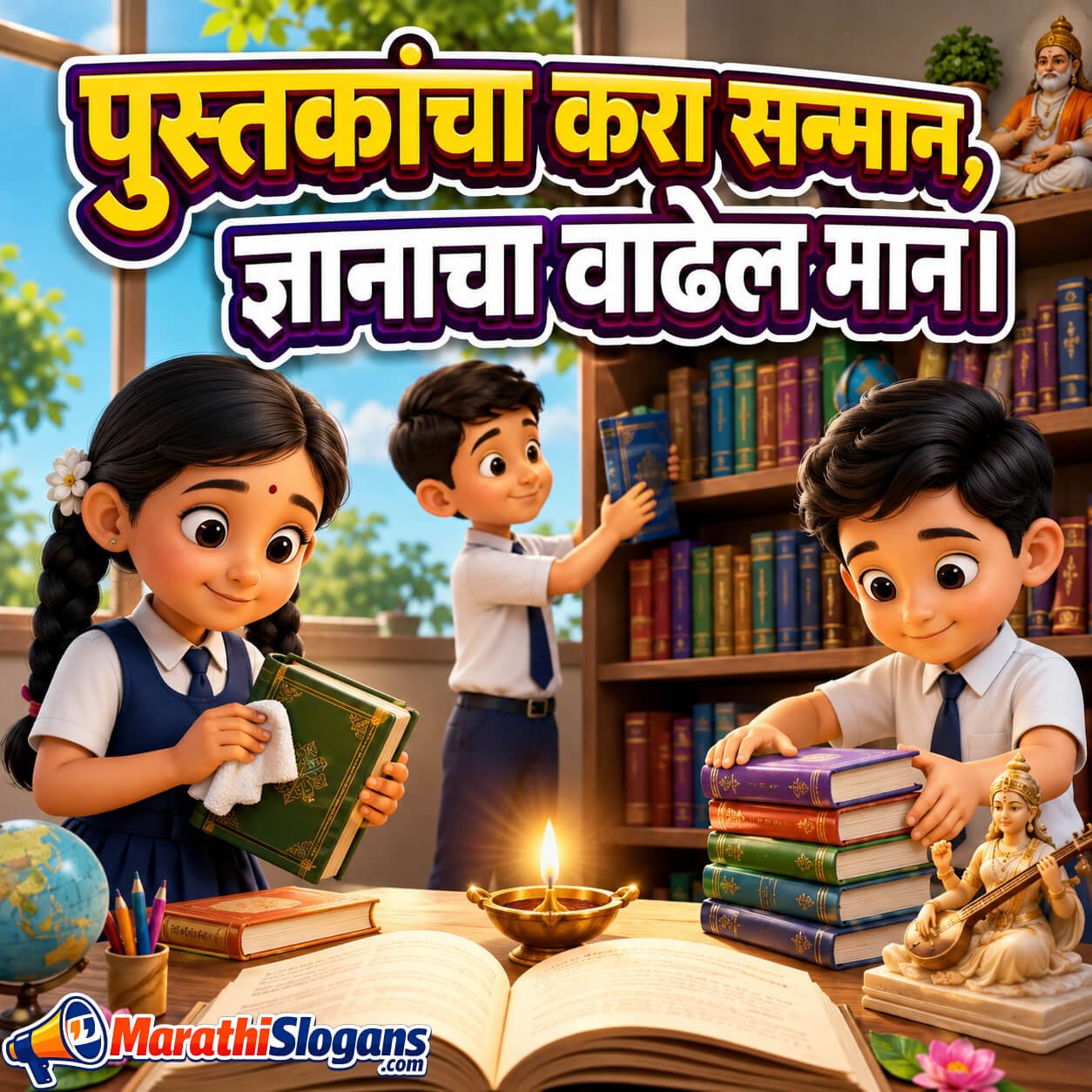 Pustakancha Kara Sanman Dnyanacha Vadhel Maan