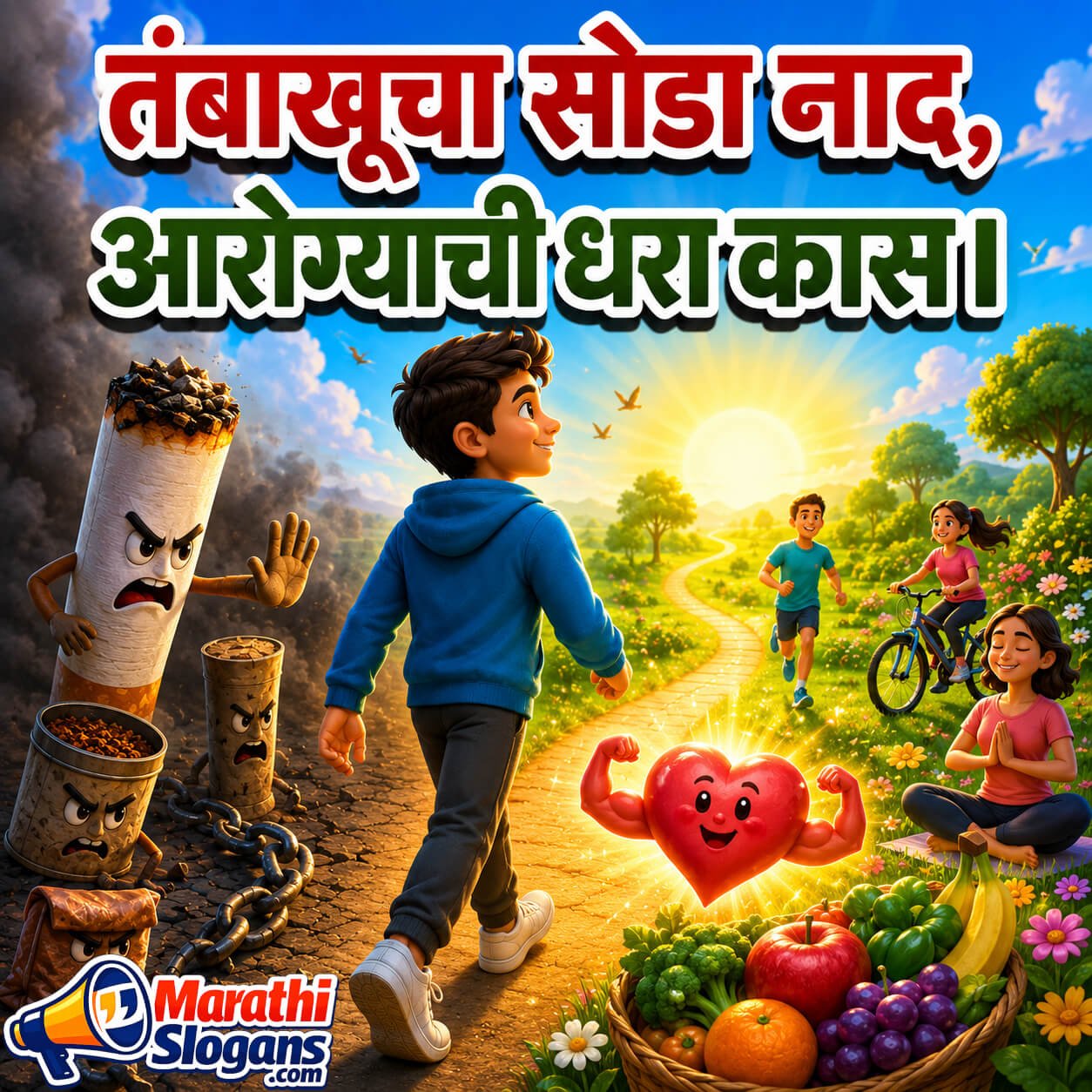 Tambakhucha Soda Naad Arogyachi Dhara Kas