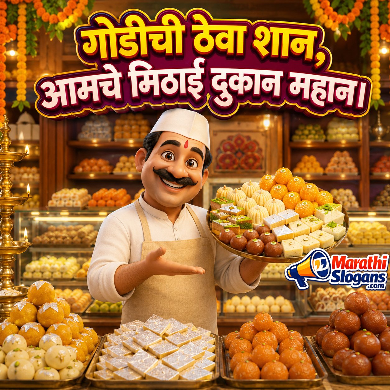 Godichi Theva Shaan, Amche Mithai Dukaan Mahan