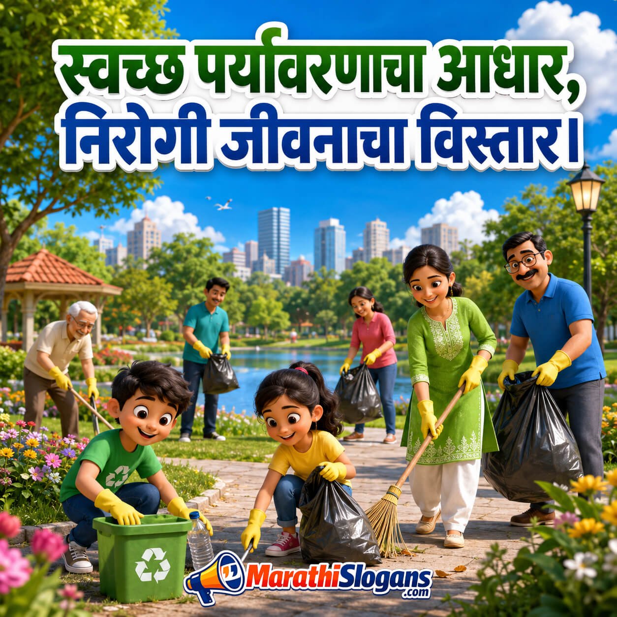 Swachh Paryavaranacha Aadhar, Nirogi Jeevanacha Vistar