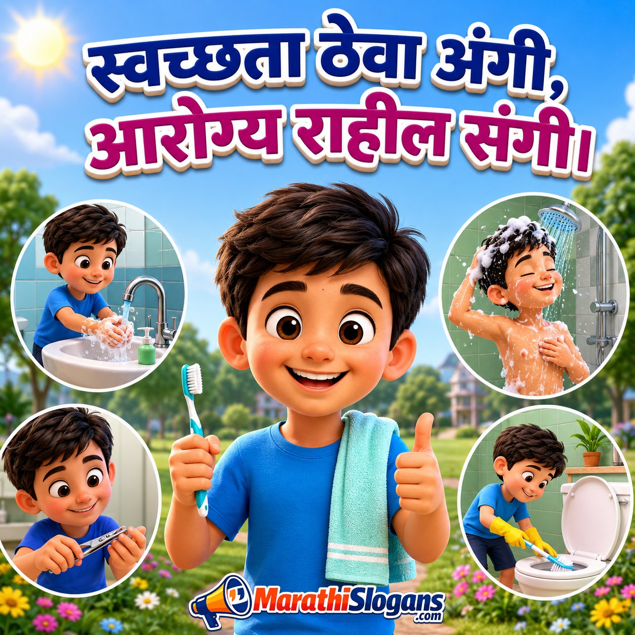 Swachhata Theva Angi, Arogya Rahil Sangi