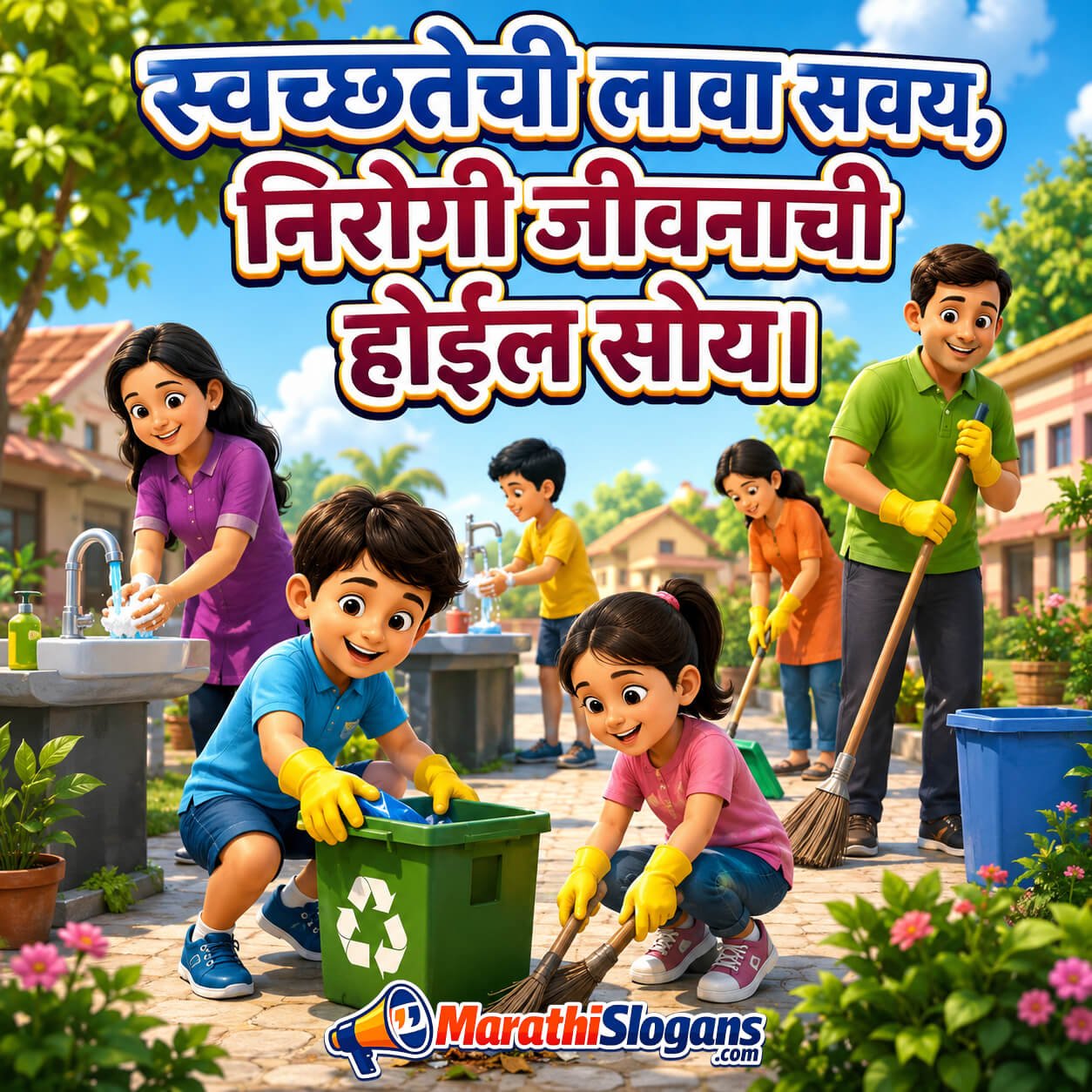 Swachhatechi Lava Savay, Nirogi Jeevanachi Hoil Soy