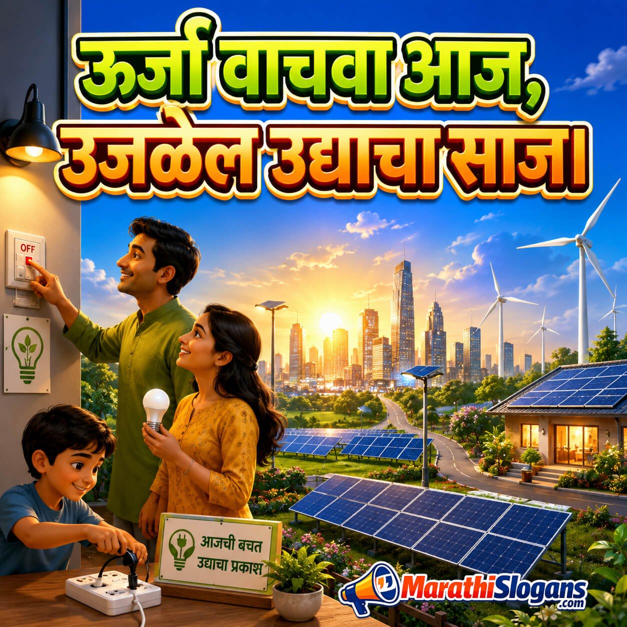 Urja Vachava Aaj, Ujalel Udyacha Saaj