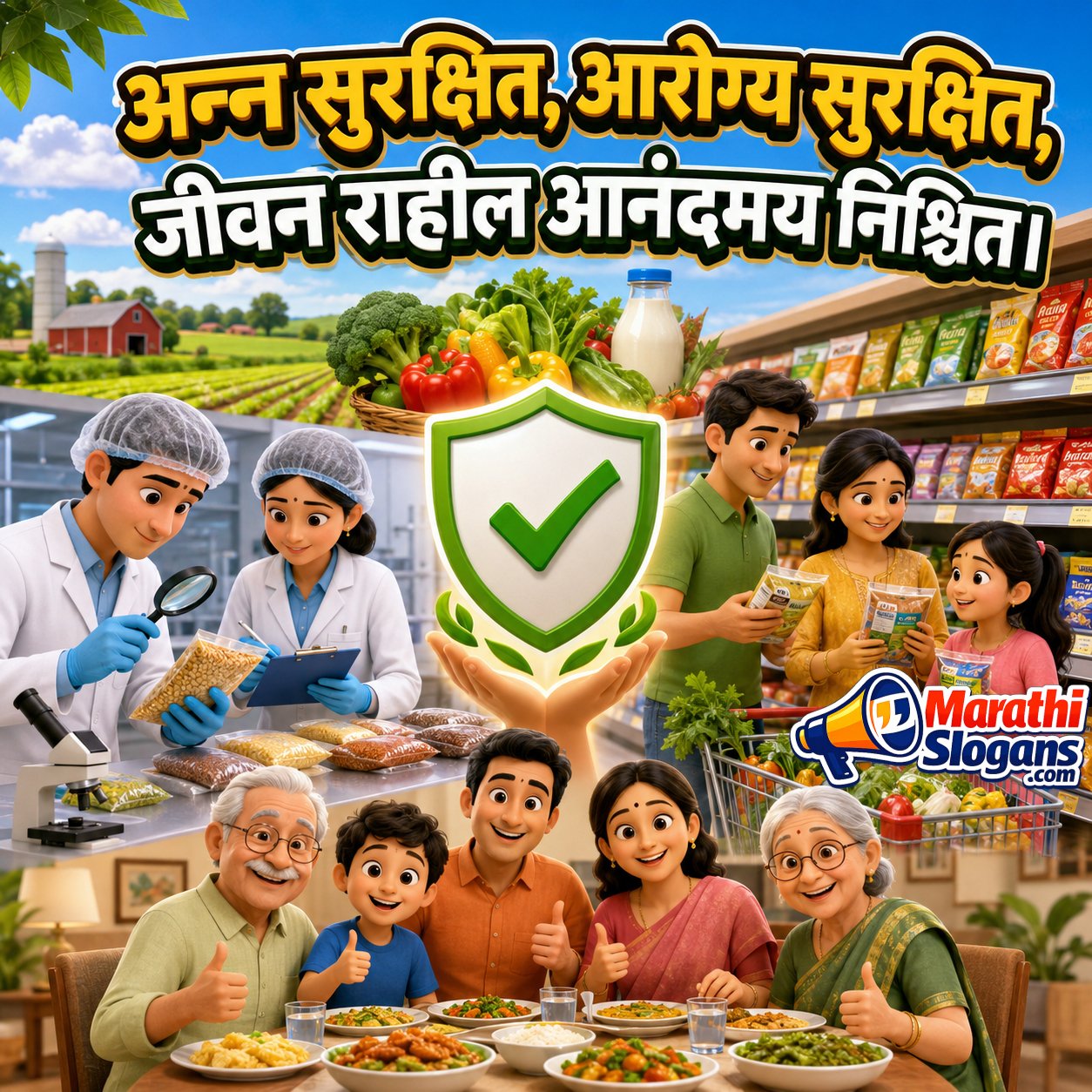 Anna Surakshit, Arogya Surakshit