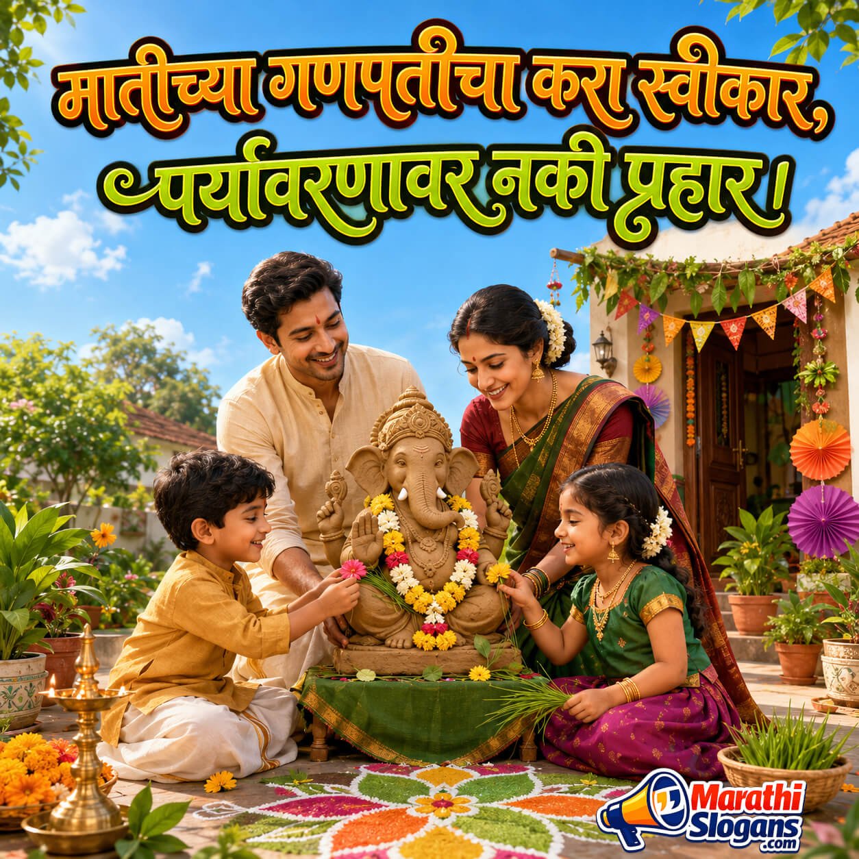 Matichya Ganpaticha Kara Swikar, Paryavaranavar Nako Prahar